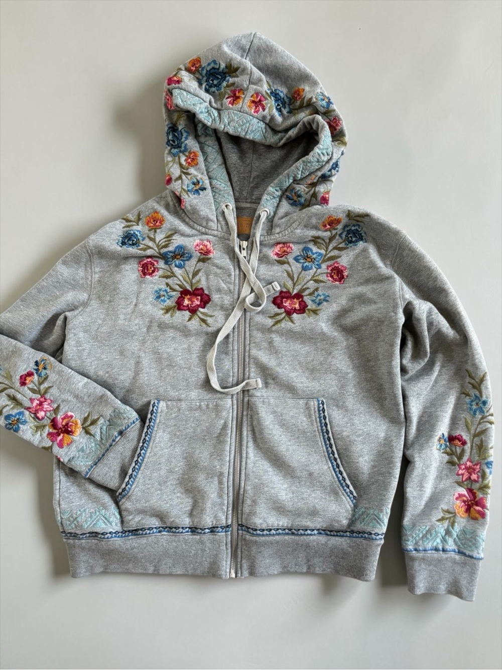DRIFTWOOD x SUNDANCE "Teddy" Embroidered Full-Zip Hoodie (M) - Picture 9 of 9